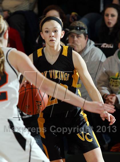 Thumbnail 2 in Venango Catholic @ Port Allegany (District IX Class A First Round) photogallery.
