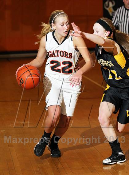 Thumbnail 2 in Venango Catholic @ Port Allegany (District IX Class A First Round) photogallery.