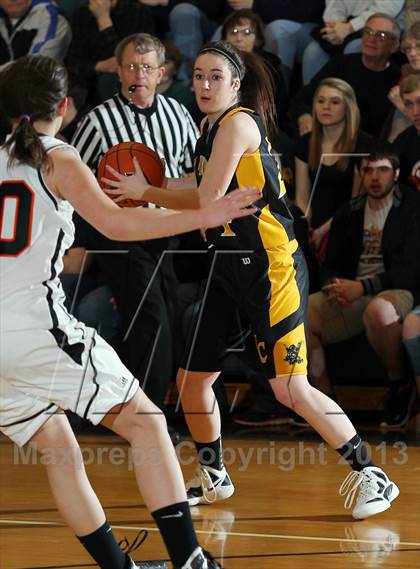 Thumbnail 2 in Venango Catholic @ Port Allegany (District IX Class A First Round) photogallery.