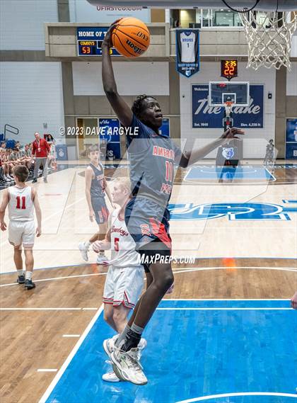 Thumbnail 2 in American Prep WV vs Kanab (UHSAA 2A Quarterfinal) photogallery.