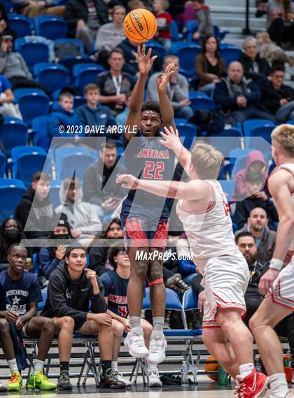 Thumbnail 3 in American Prep WV vs Kanab (UHSAA 2A Quarterfinal) photogallery.