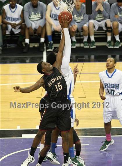 Thumbnail 3 in Alemany vs. Sacred Heart Cathedral (CIF State D3 Final) photogallery.