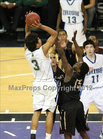 Thumbnail 2 in Alemany vs. Sacred Heart Cathedral (CIF State D3 Final) photogallery.