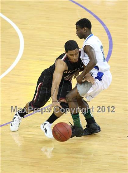 Thumbnail 2 in Alemany vs. Sacred Heart Cathedral (CIF State D3 Final) photogallery.