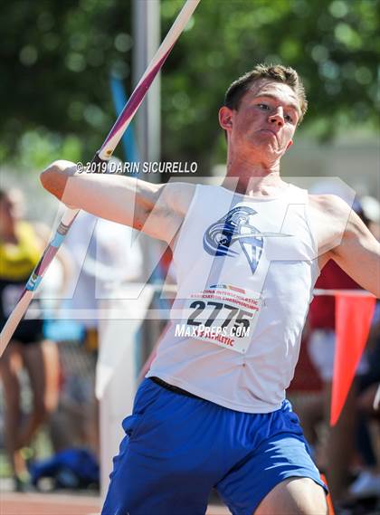 Thumbnail 1 in AIA Track & Field Championships-Fri (Boys Javelin) photogallery.