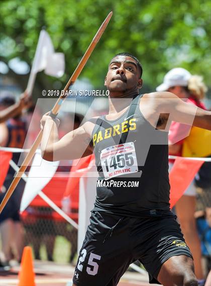 Thumbnail 2 in AIA Track & Field Championships-Fri (Boys Javelin) photogallery.