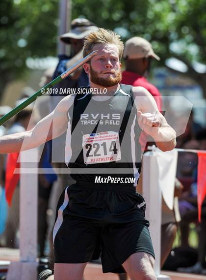 Thumbnail 1 in AIA Track & Field Championships-Fri (Boys Javelin) photogallery.