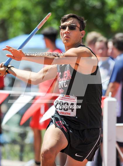 Thumbnail 1 in AIA Track & Field Championships-Fri (Boys Javelin) photogallery.