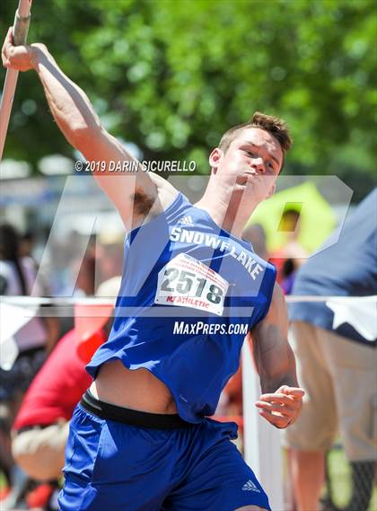 Thumbnail 2 in AIA Track & Field Championships-Fri (Boys Javelin) photogallery.