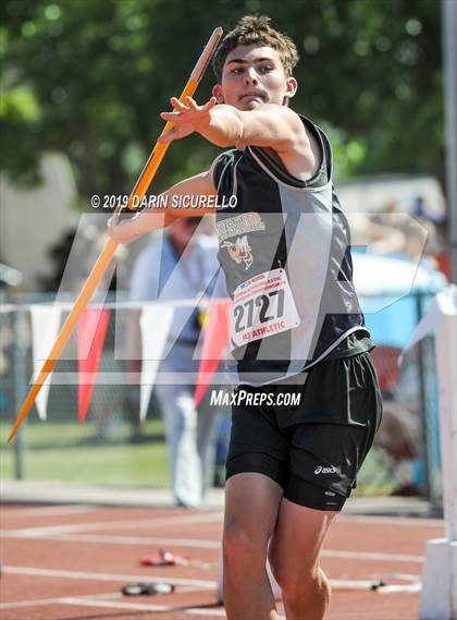 Thumbnail 1 in AIA Track & Field Championships-Fri (Boys Javelin) photogallery.