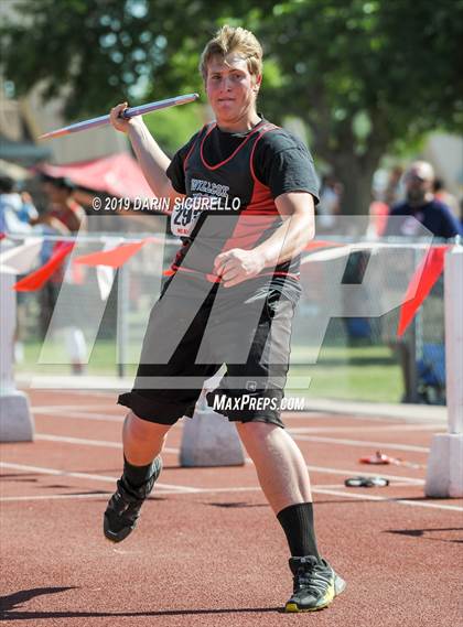 Thumbnail 3 in AIA Track & Field Championships-Fri (Boys Javelin) photogallery.