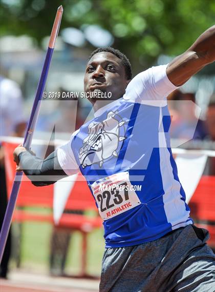 Thumbnail 1 in AIA Track & Field Championships-Fri (Boys Javelin) photogallery.