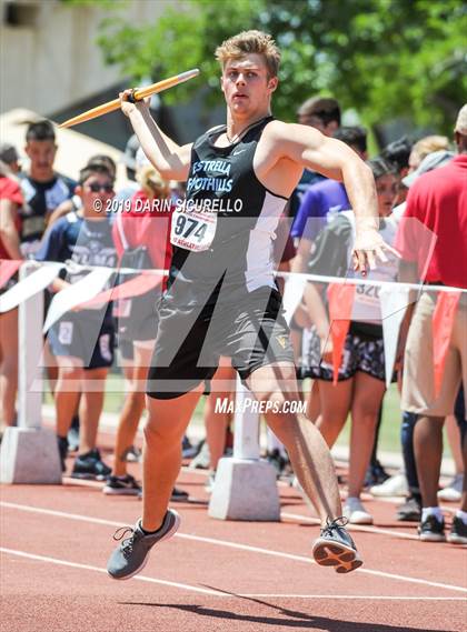 Thumbnail 3 in AIA Track & Field Championships-Fri (Boys Javelin) photogallery.