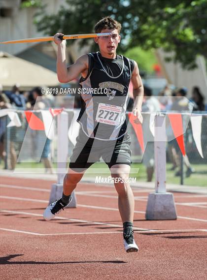 Thumbnail 1 in AIA Track & Field Championships-Fri (Boys Javelin) photogallery.