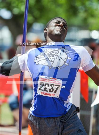 Thumbnail 2 in AIA Track & Field Championships-Fri (Boys Javelin) photogallery.