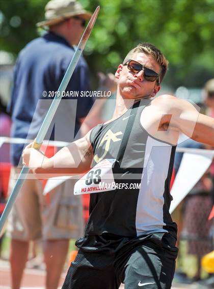 Thumbnail 1 in AIA Track & Field Championships-Fri (Boys Javelin) photogallery.