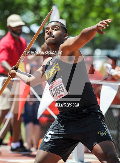 Thumbnail 1 in AIA Track & Field Championships-Fri (Boys Javelin) photogallery.