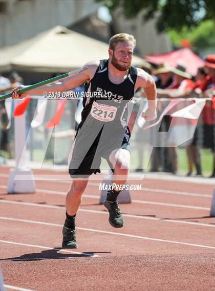 Thumbnail 1 in AIA Track & Field Championships-Fri (Boys Javelin) photogallery.