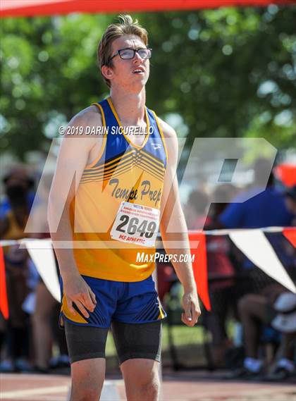 Thumbnail 1 in AIA Track & Field Championships-Fri (Boys Javelin) photogallery.