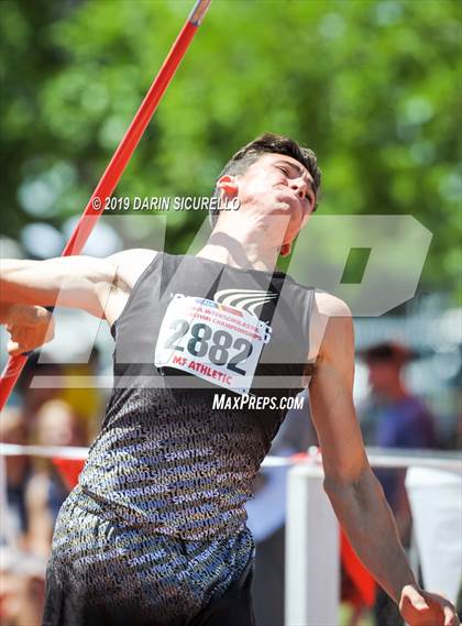 Thumbnail 1 in AIA Track & Field Championships-Fri (Boys Javelin) photogallery.