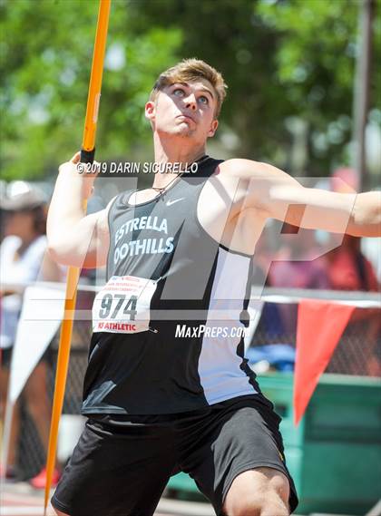 Thumbnail 2 in AIA Track & Field Championships-Fri (Boys Javelin) photogallery.