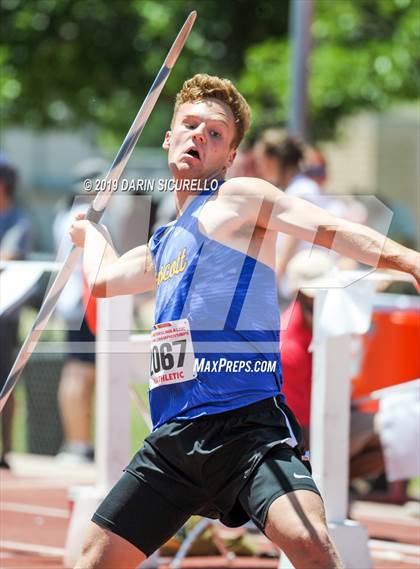 Thumbnail 3 in AIA Track & Field Championships-Fri (Boys Javelin) photogallery.