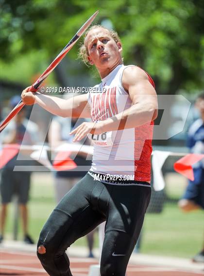 Thumbnail 1 in AIA Track & Field Championships-Fri (Boys Javelin) photogallery.