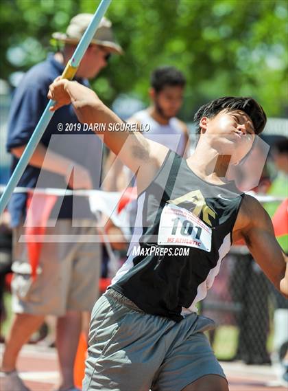 Thumbnail 2 in AIA Track & Field Championships-Fri (Boys Javelin) photogallery.