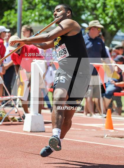 Thumbnail 3 in AIA Track & Field Championships-Fri (Boys Javelin) photogallery.