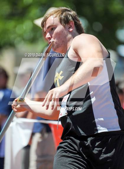 Thumbnail 1 in AIA Track & Field Championships-Fri (Boys Javelin) photogallery.