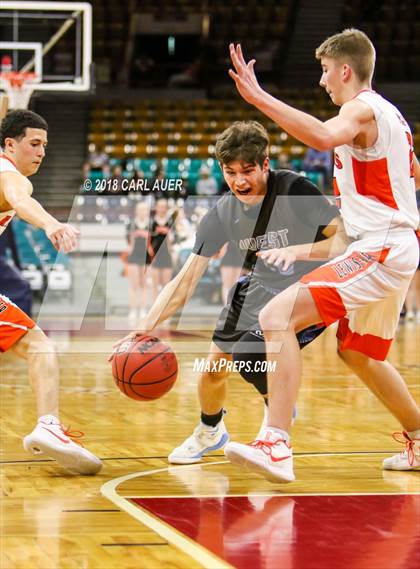 Thumbnail 2 in Pueblo West vs. Lewis-Palmer (CHSAA 4A Final Four) photogallery.