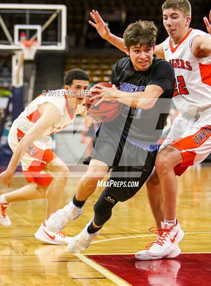 Thumbnail 1 in Pueblo West vs. Lewis-Palmer (CHSAA 4A Final Four) photogallery.