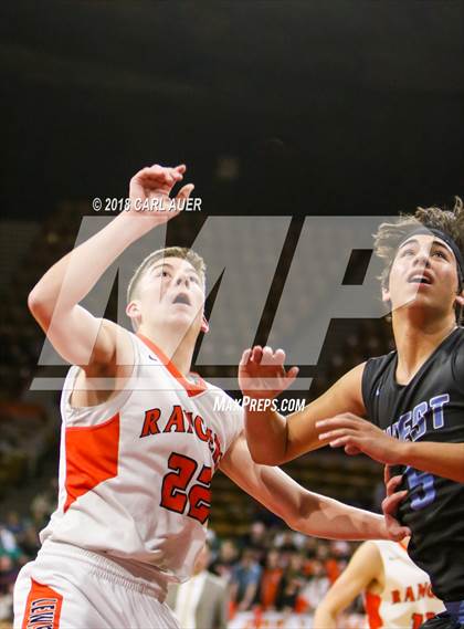 Thumbnail 3 in Pueblo West vs. Lewis-Palmer (CHSAA 4A Final Four) photogallery.