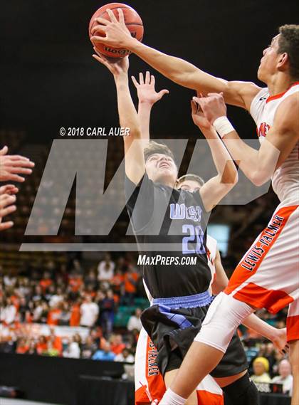 Thumbnail 3 in Pueblo West vs. Lewis-Palmer (CHSAA 4A Final Four) photogallery.