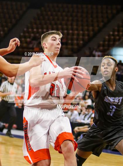 Thumbnail 2 in Pueblo West vs. Lewis-Palmer (CHSAA 4A Final Four) photogallery.