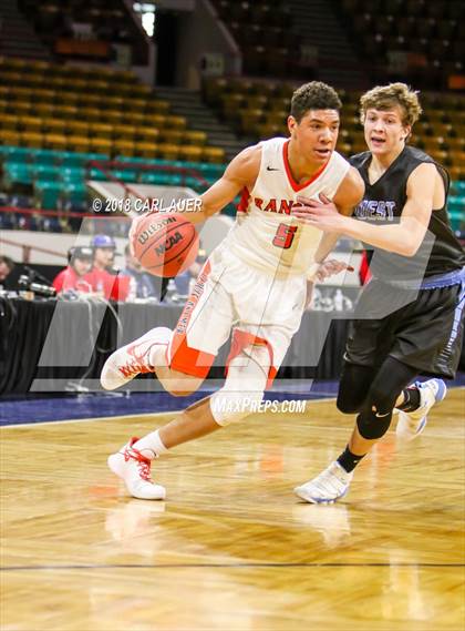 Thumbnail 1 in Pueblo West vs. Lewis-Palmer (CHSAA 4A Final Four) photogallery.