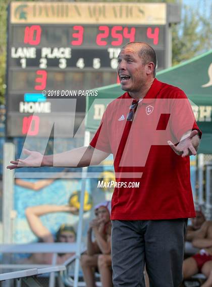 Thumbnail 1 in Orange Lutheran @ Damien (CIF SS D2 Roundd 1 Playoff) photogallery.