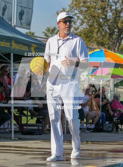 Thumbnail 2 in Orange Lutheran @ Damien (CIF SS D2 Roundd 1 Playoff) photogallery.