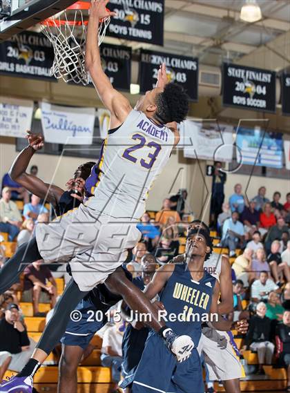 Thumbnail 1 in Wheeler vs. Montverde Academy (City of Palms Classic) photogallery.