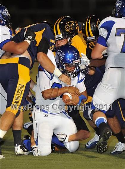 Thumbnail 2 in Nolan Catholic @ Prestonwood Christian photogallery.