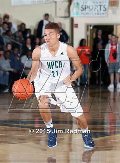 Thumbnail 3 in High Point Christian Academy vs. Chino Hills (City of Palms Classic) photogallery.