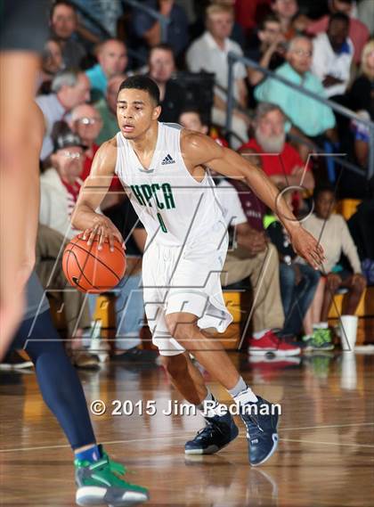 Thumbnail 3 in High Point Christian Academy vs. Chino Hills (City of Palms Classic) photogallery.