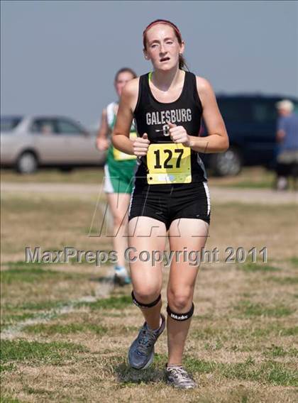 Thumbnail 2 in Galesburg Invitational Cross Country photogallery.