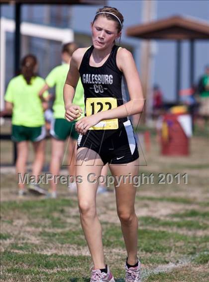 Thumbnail 3 in Galesburg Invitational Cross Country photogallery.