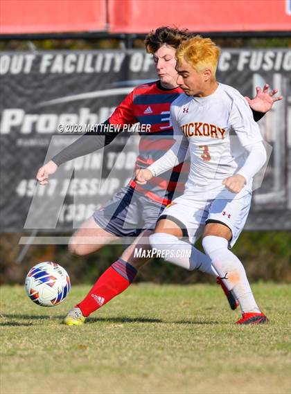 Thumbnail 1 in Hickory vs. Jacksonville (NCHSAA 3A Final) (1 of 2 - the Game) photogallery.