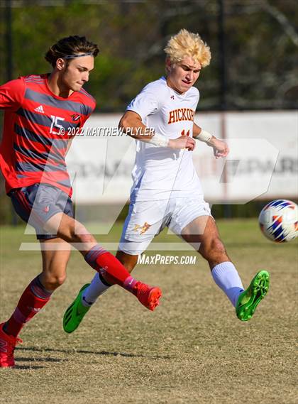 Thumbnail 1 in Hickory vs. Jacksonville (NCHSAA 3A Final) (1 of 2 - the Game) photogallery.