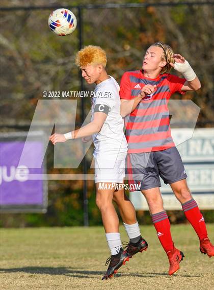 Thumbnail 3 in Hickory vs. Jacksonville (NCHSAA 3A Final) (1 of 2 - the Game) photogallery.