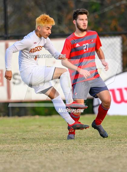 Thumbnail 2 in Hickory vs. Jacksonville (NCHSAA 3A Final) (1 of 2 - the Game) photogallery.