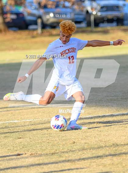 Thumbnail 3 in Hickory vs. Jacksonville (NCHSAA 3A Final) (1 of 2 - the Game) photogallery.