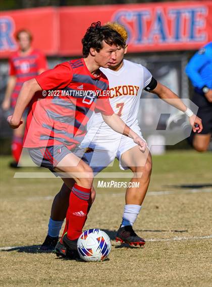 Thumbnail 1 in Hickory vs. Jacksonville (NCHSAA 3A Final) (1 of 2 - the Game) photogallery.